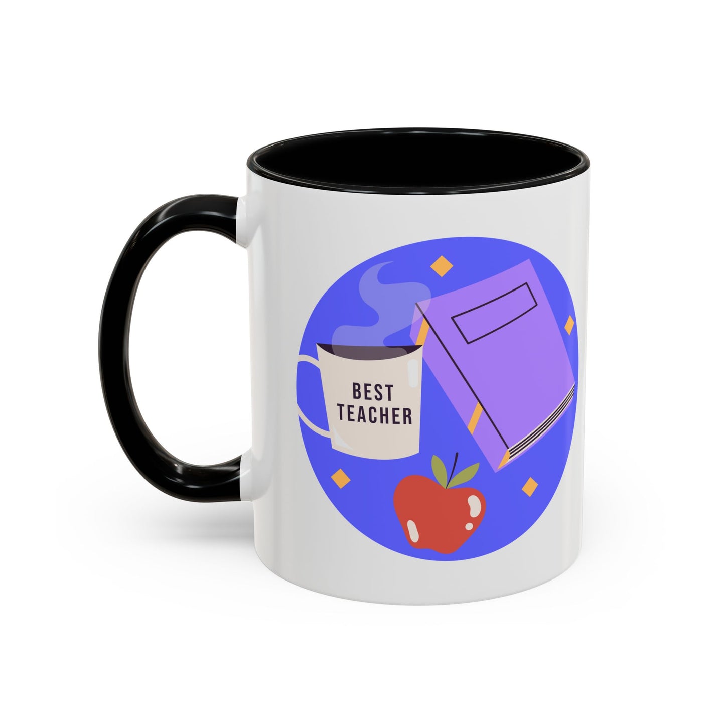 Best Teacher Accent Coffee Mug - Perfect Gift for Educators