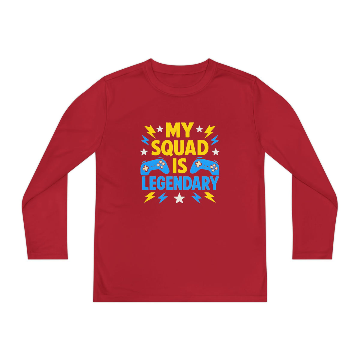 Legendary Squad – Kids Active Long Sleeve T-Shirt