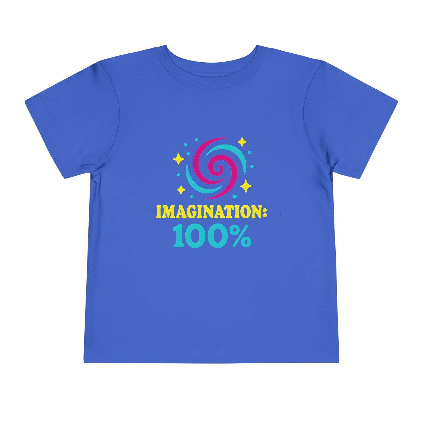 Imagination 100% – Toddler Soft Cotton T-Shirt