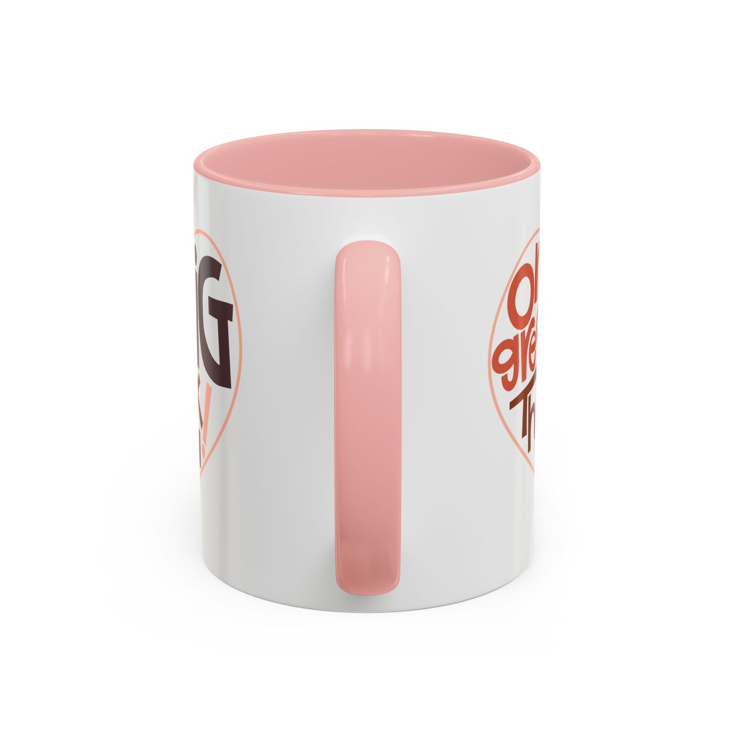 Thank You Accent Coffee Mug – One Great Big Thank You Design (11oz, 15oz)