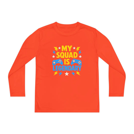 Legendary Squad – Kids Active Long Sleeve T-Shirt