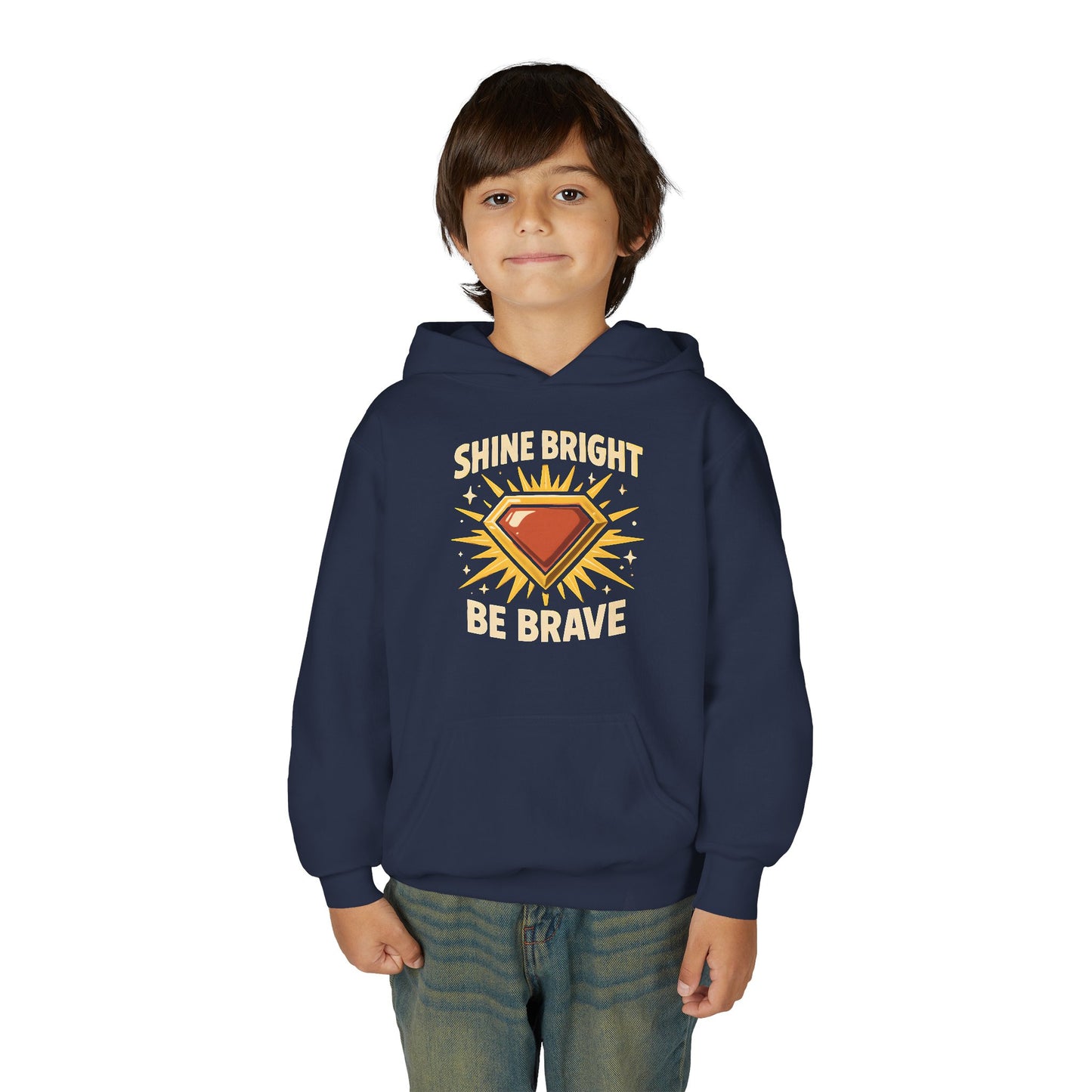 Youth Shine Bright Be Brave Hoodie