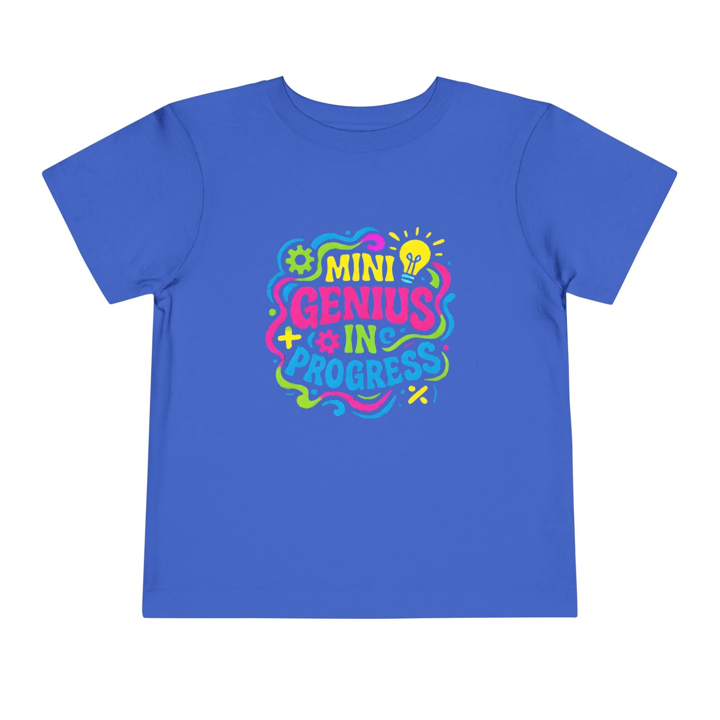 Mini Genius in Progress – Toddler Soft Cotton T-Shirt