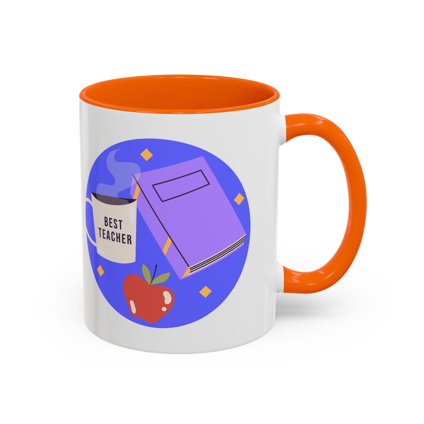 Best Teacher Accent Coffee Mug - Perfect Gift for Educators