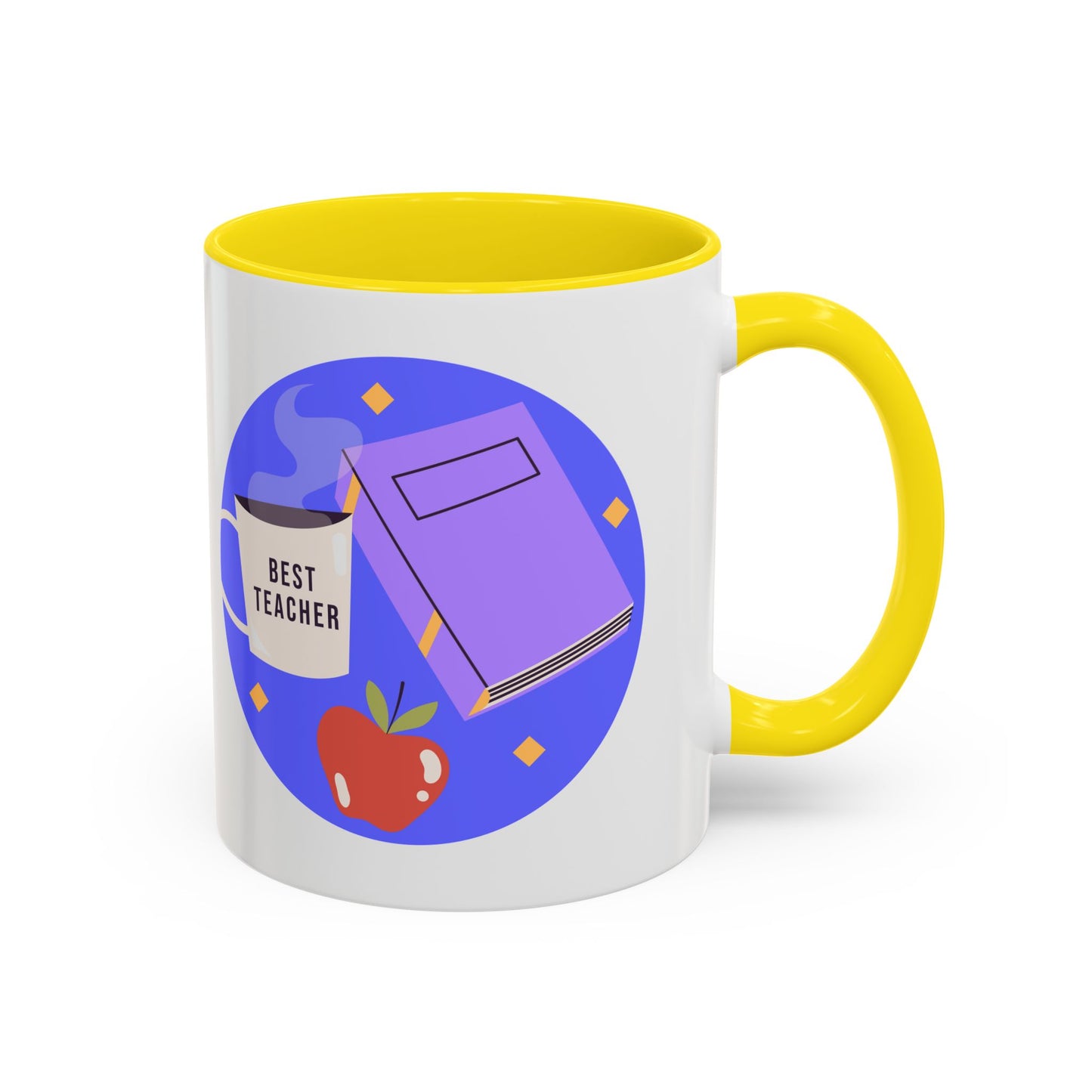 Best Teacher Accent Coffee Mug - Perfect Gift for Educators