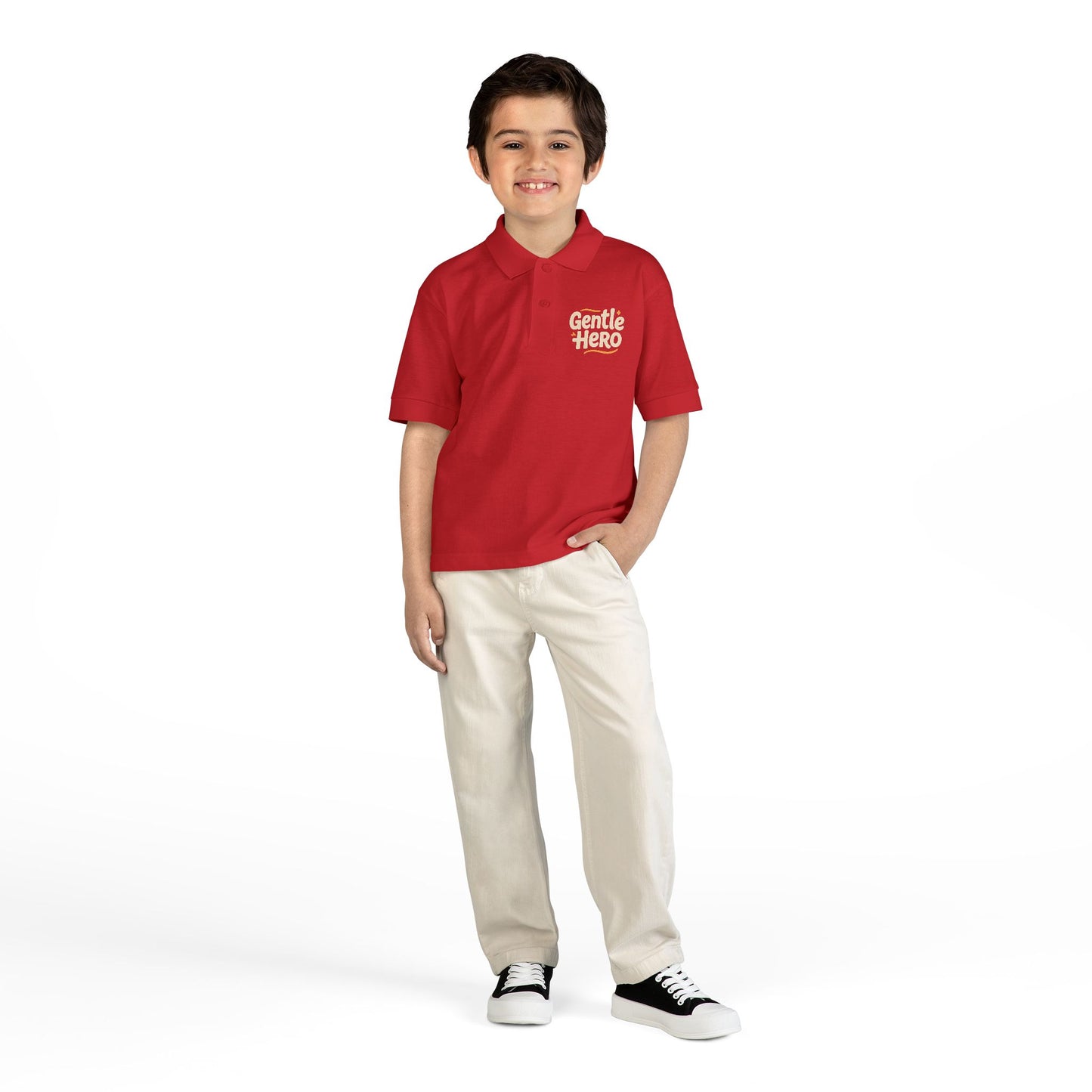 Gentle Hero – Kids Classic Polo Shirt