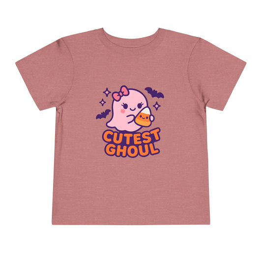 Cute Ghoul Toddler Tee, Halloween - Toddler Soft Cotton T-Shirt