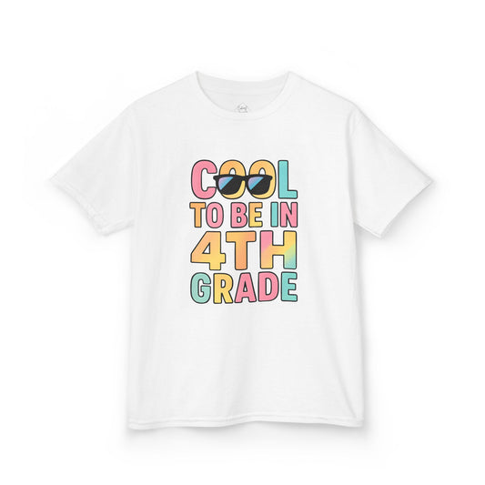 Cool 4th Grade - Kids Classic Cotton T-Shirt
