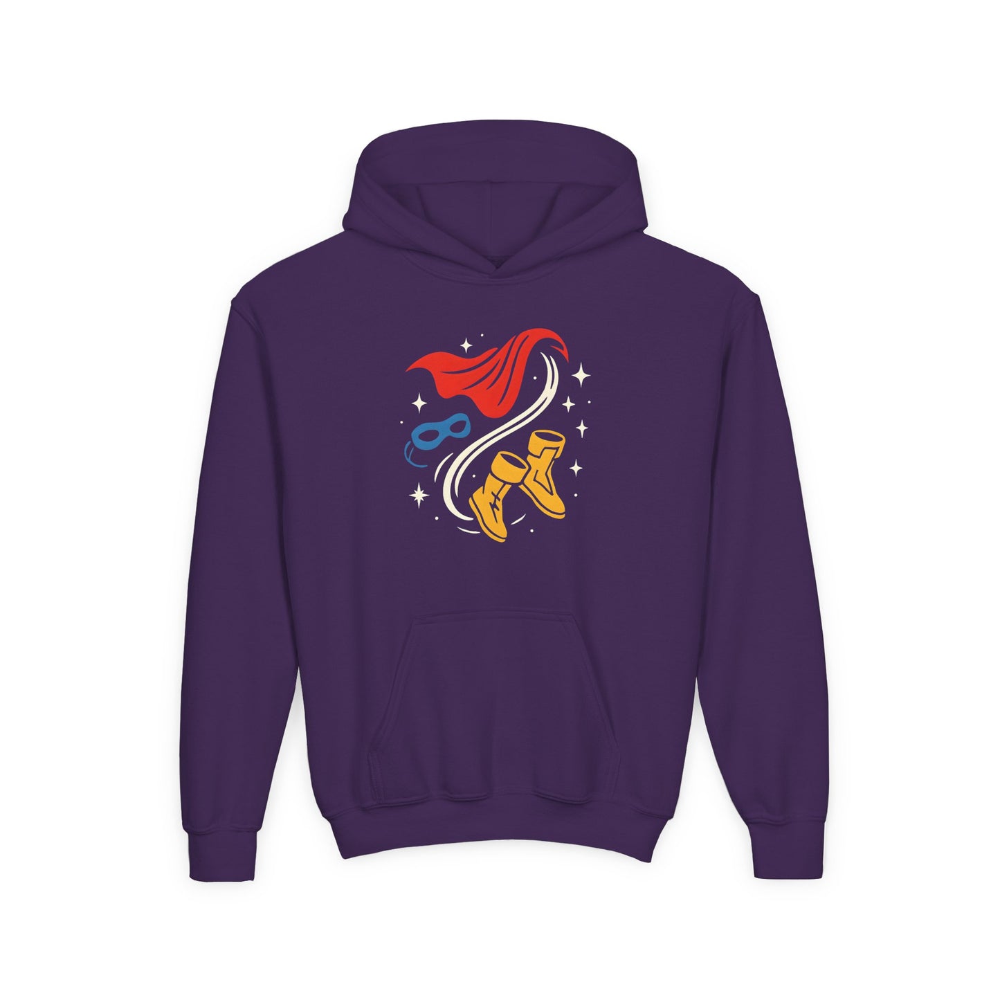 Superhero Cape & Mask Banana – Kids Classic Hoodie Sweatshirt