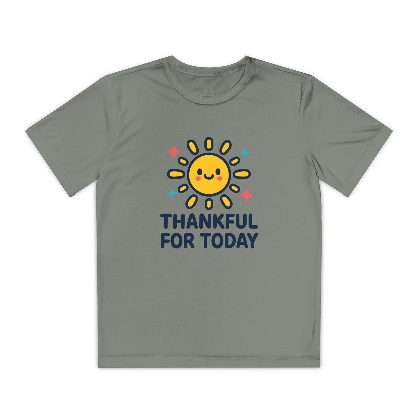 Thankful For Today – Kids Active T-Shirt
