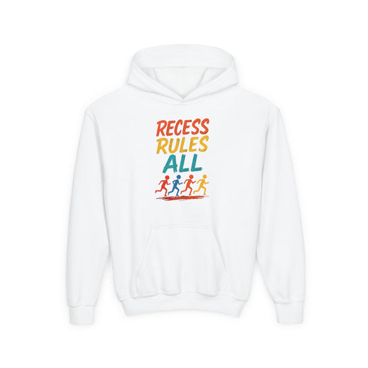 Recess Rules All - Kids Classic Hoodie Sweatshirt