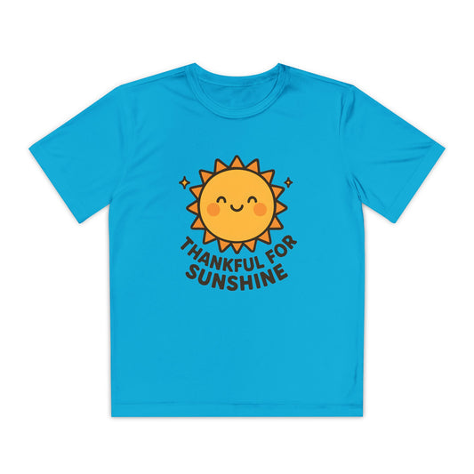 Thankful For Sunshine – Kids Active T-Shirt