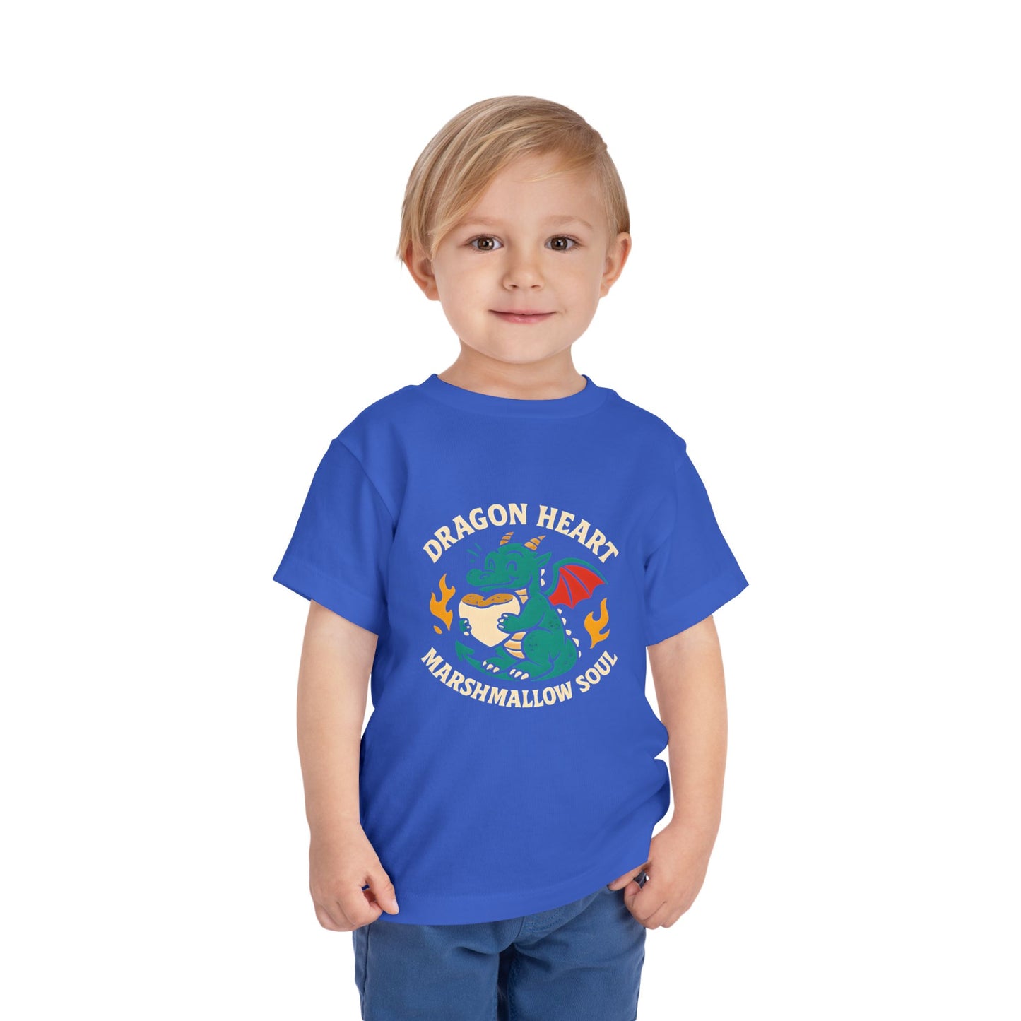 Dragon Heart – Toddler Soft Cotton T-Shirt