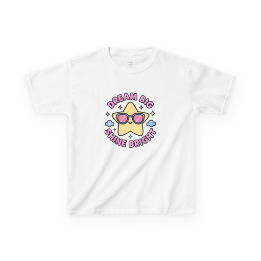 Dream Big Shine Bright – Kids Classic Cotton T-Shirt