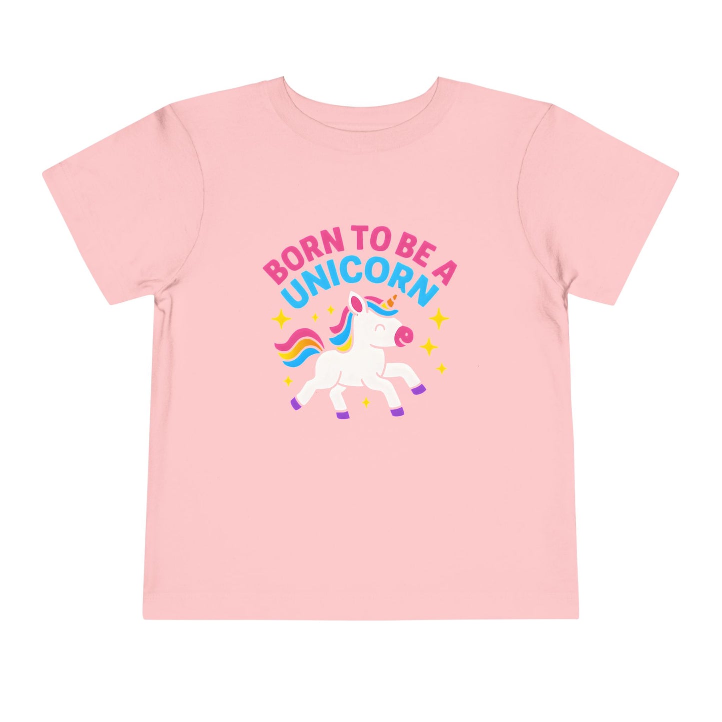 Born to Be a Unicorn – Toddler Soft Cotton T-Shirt