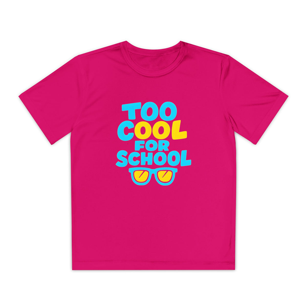 Too Cool for School – Kids Active T-Shirt