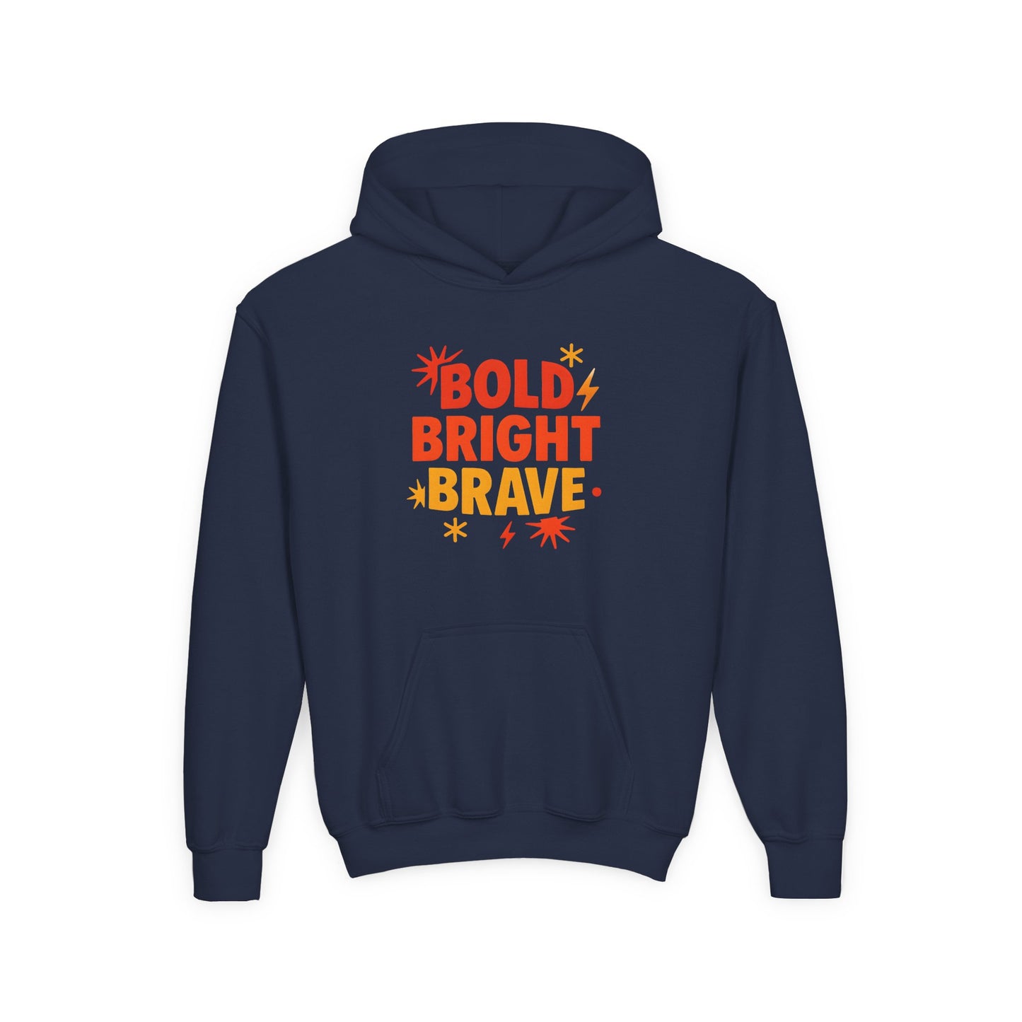 Bold Bright Brave – Kids Classic Hoodie Sweatshirt