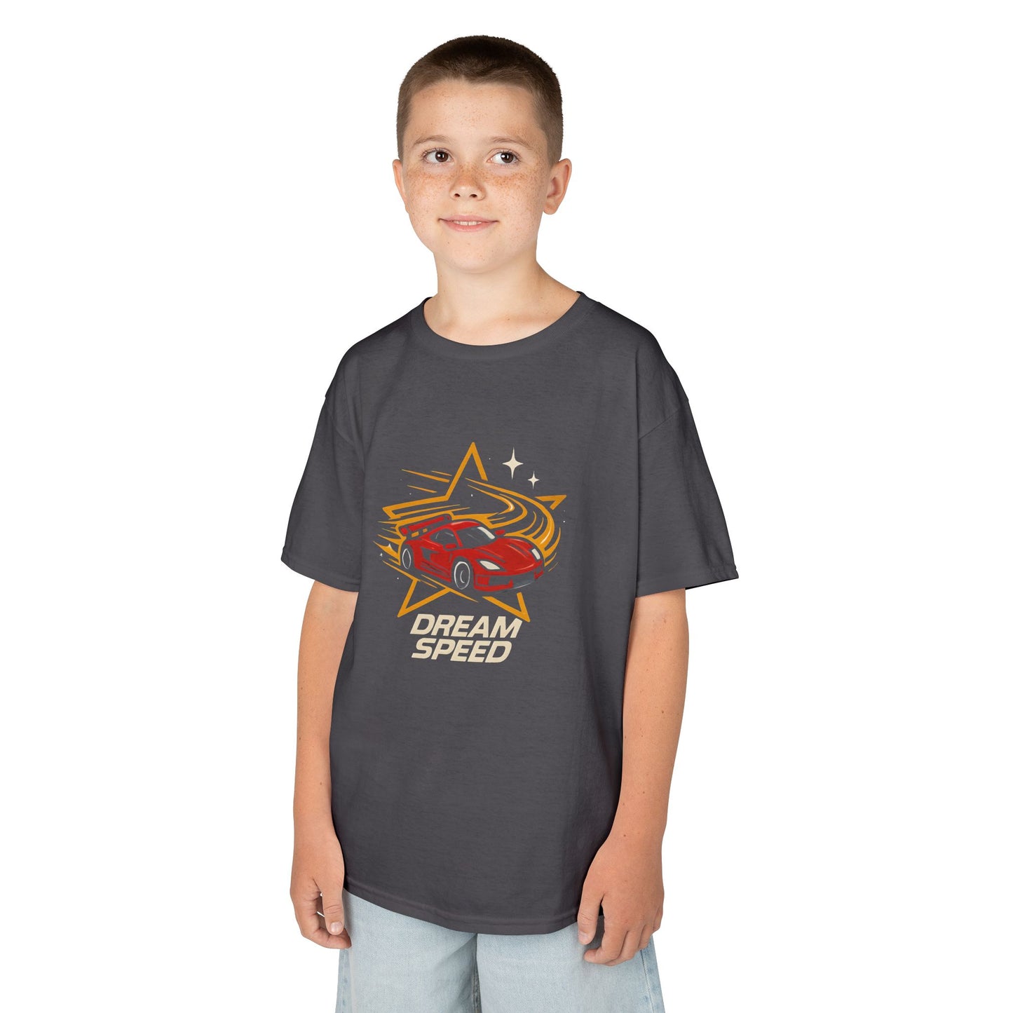 Dream Speed Race Car - Kids Classic Cotton T-Shirt