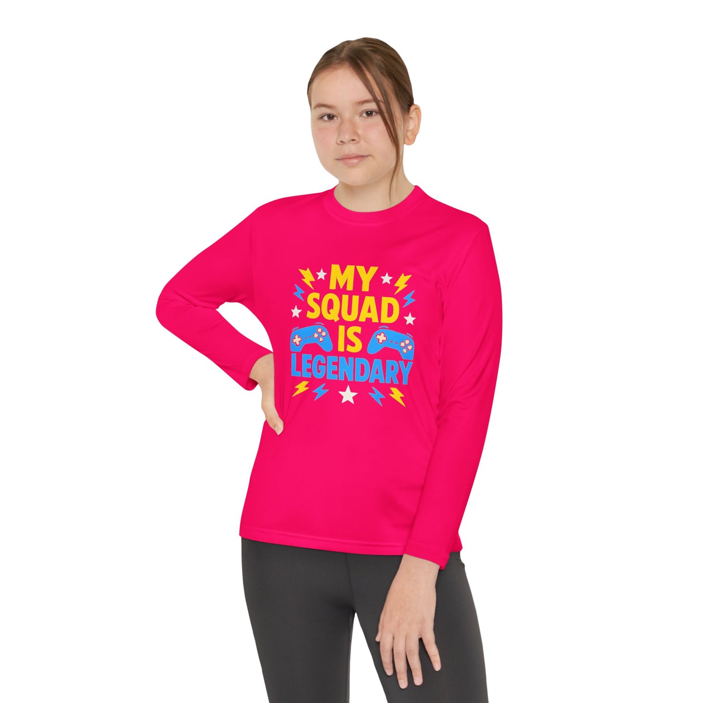 Legendary Squad – Kids Active Long Sleeve T-Shirt