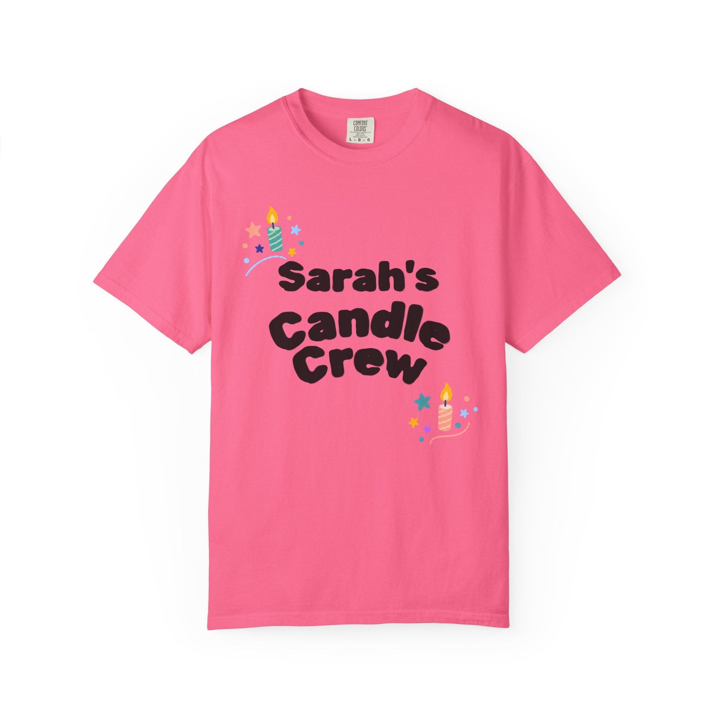 Candle Crew – Personalized Adult Relaxed Fit T-Shirt