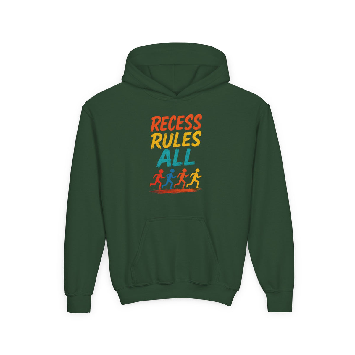 Recess Rules All – Kids Classic Hoodie Sweatshirt
