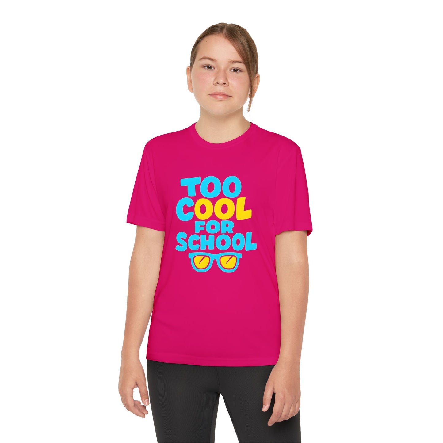 Too Cool for School – Kids Active T-Shirt