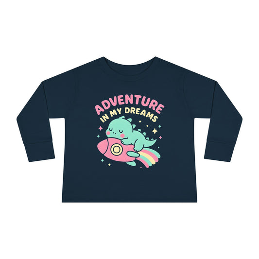 Adventure in My Dreams – Toddler Soft Long Sleeve T-Shirt