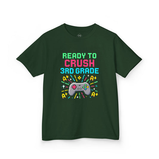 Ready to Crush 3rd Grade – Kids Classic Cotton T-Shirt