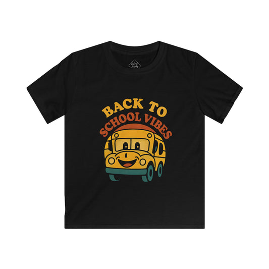 Back to School Vibes – Kids Soft Cotton T-Shirt