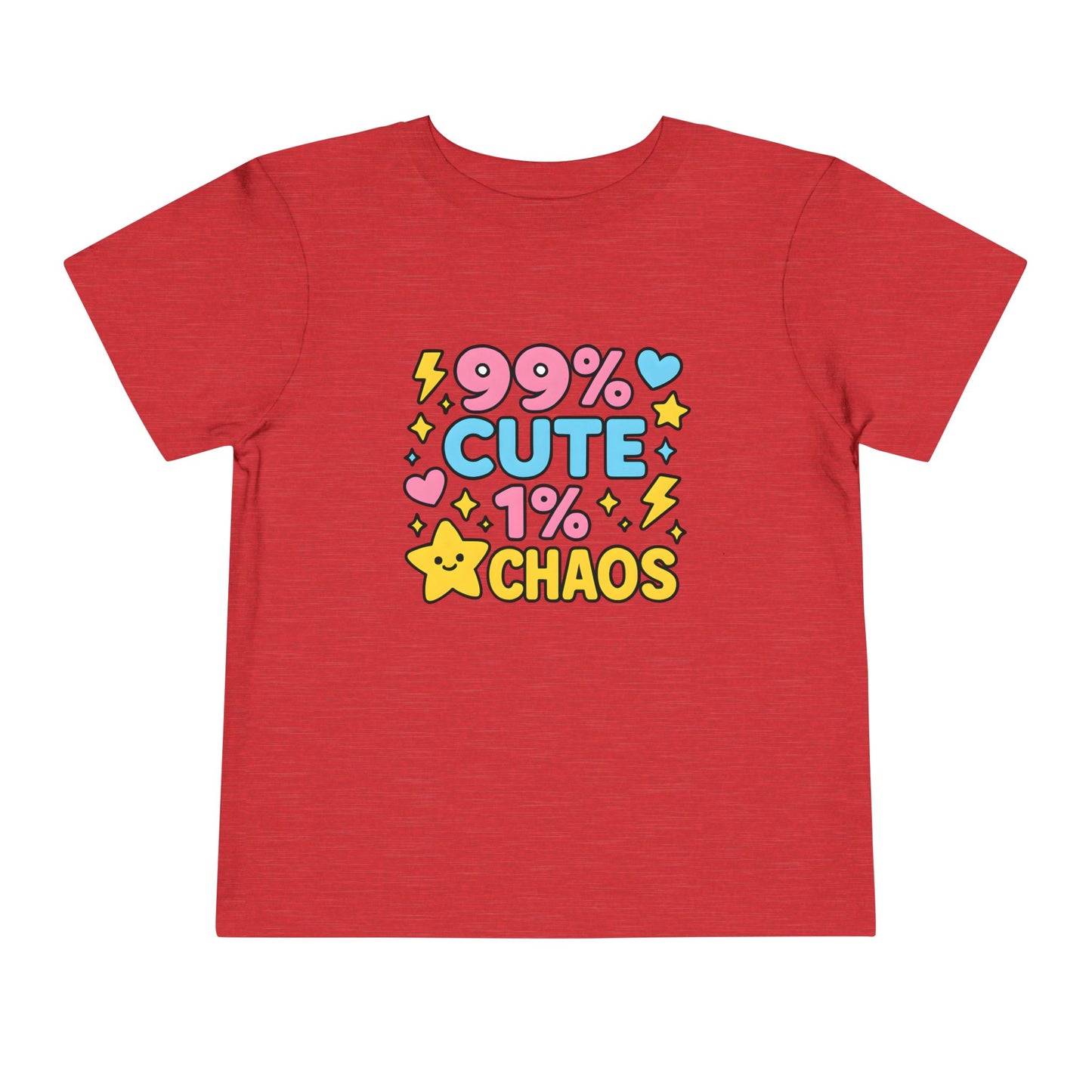 99% Cute – Toddler Soft Cotton T-Shirt
