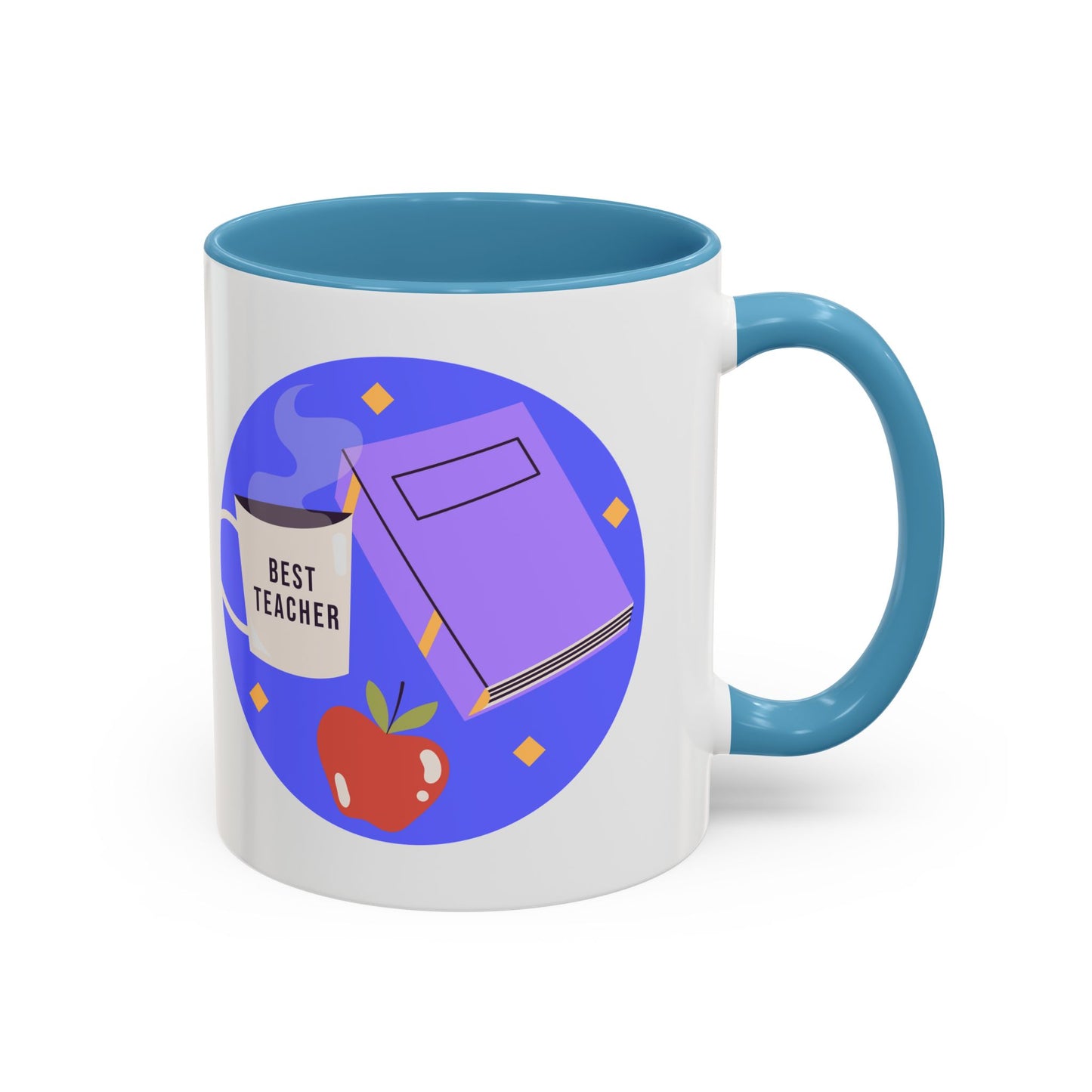 Best Teacher Accent Coffee Mug - Perfect Gift for Educators