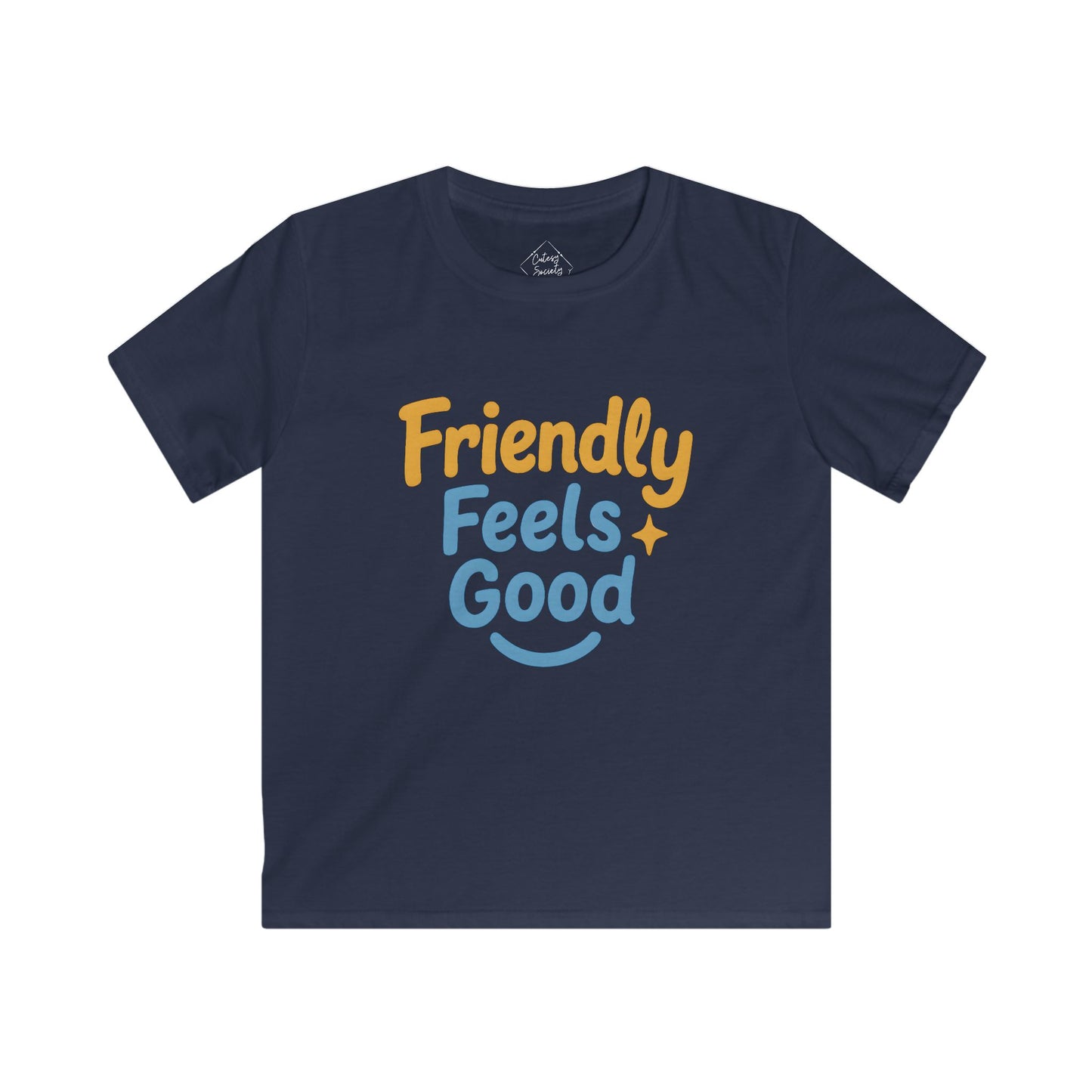 Friendly Feels Good – Kids Soft Cotton T-Shirt