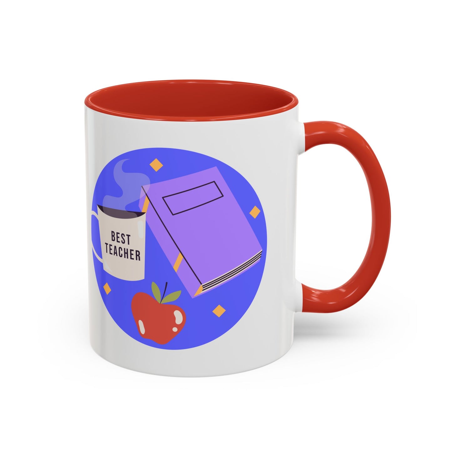 Best Teacher Accent Coffee Mug - Perfect Gift for Educators