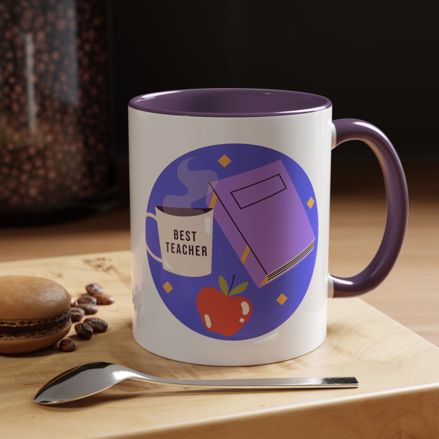 Best Teacher Accent Coffee Mug - Perfect Gift for Educators