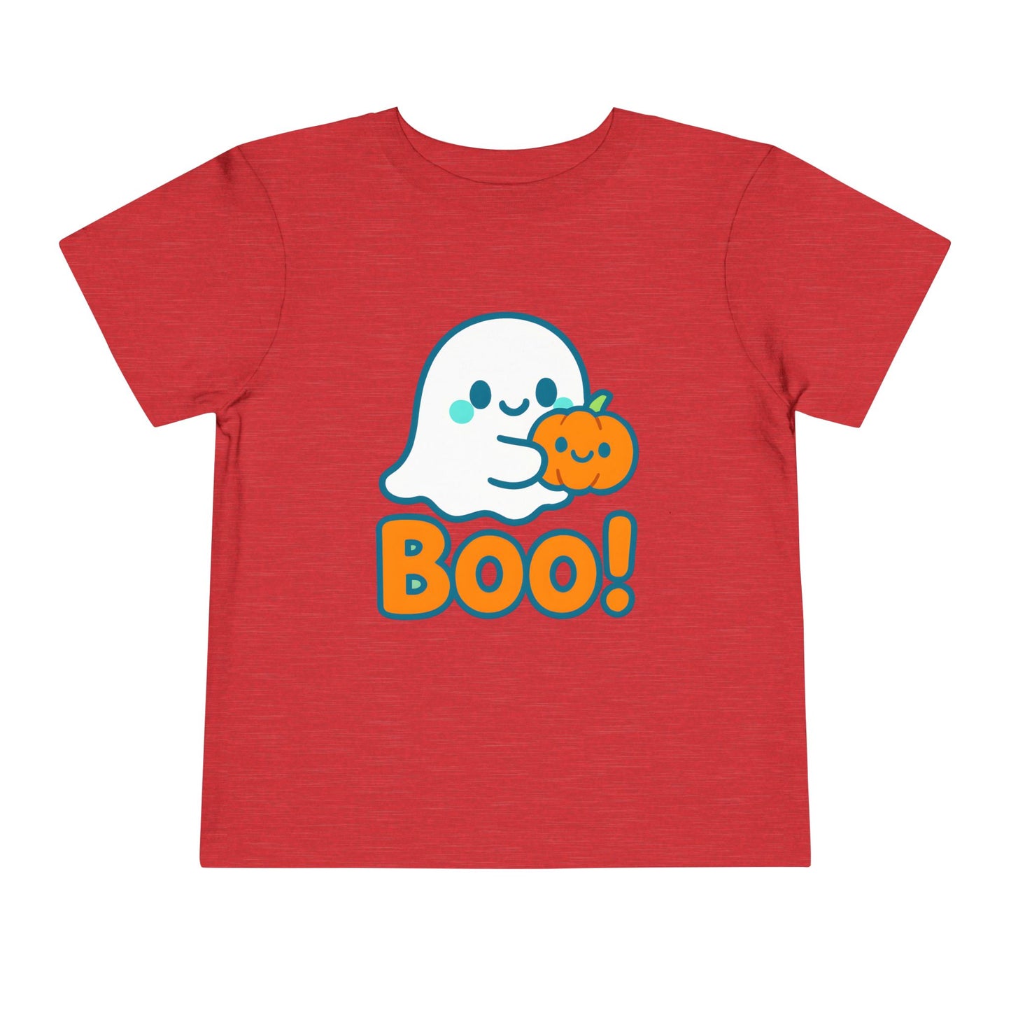 Ghost & Pumpkin Toddler Halloween Tee