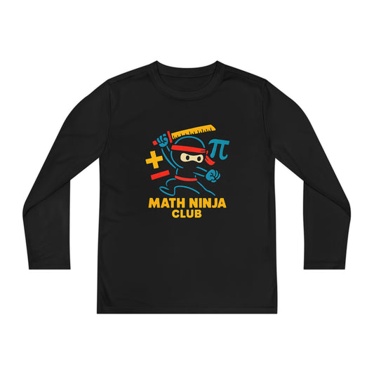 Math Ninja Club - Kids Active Long Sleeve T-Shirt