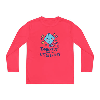 Thankful for the Little Things Youth Long Sleeve Tee