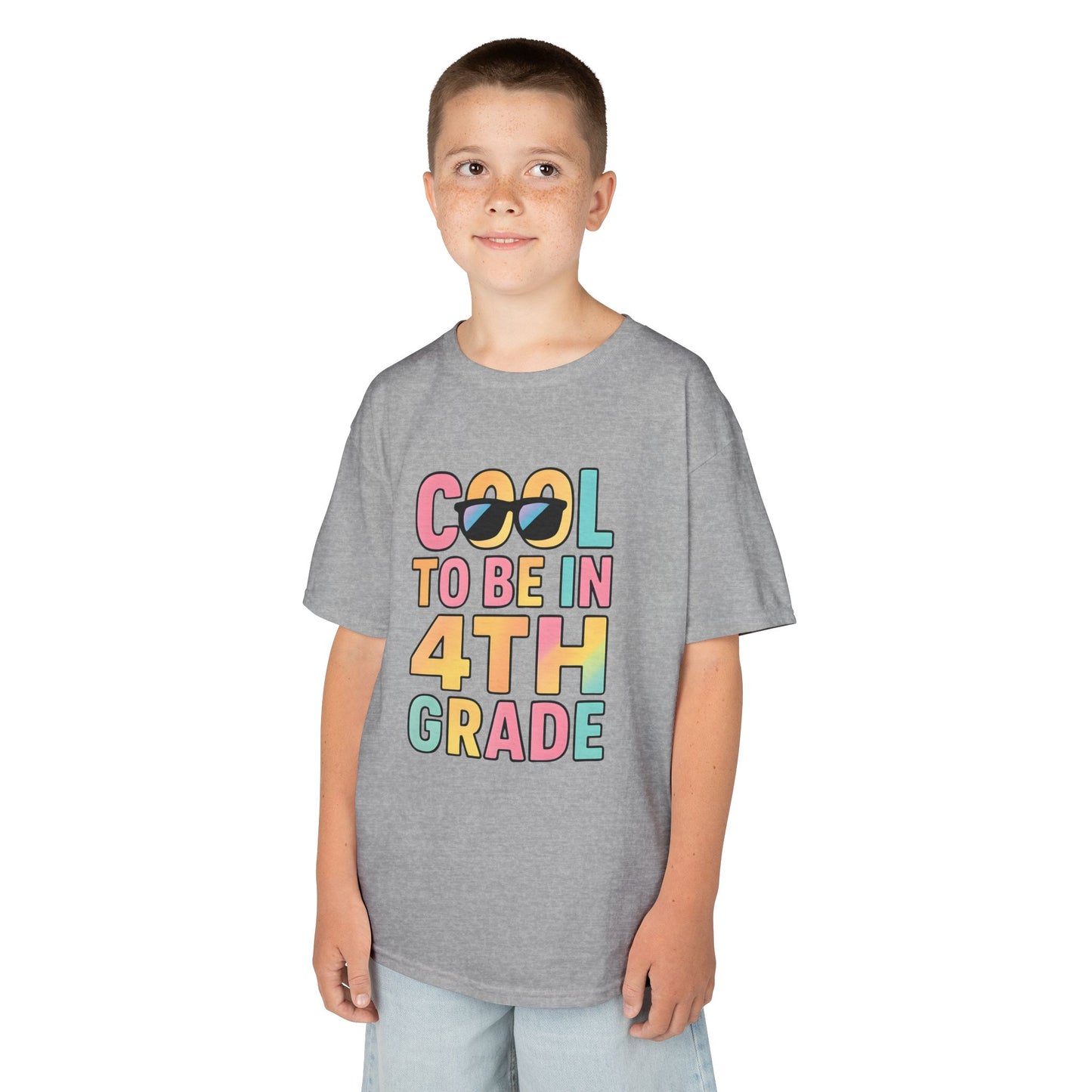 Cool 4th Grade Kids Tee