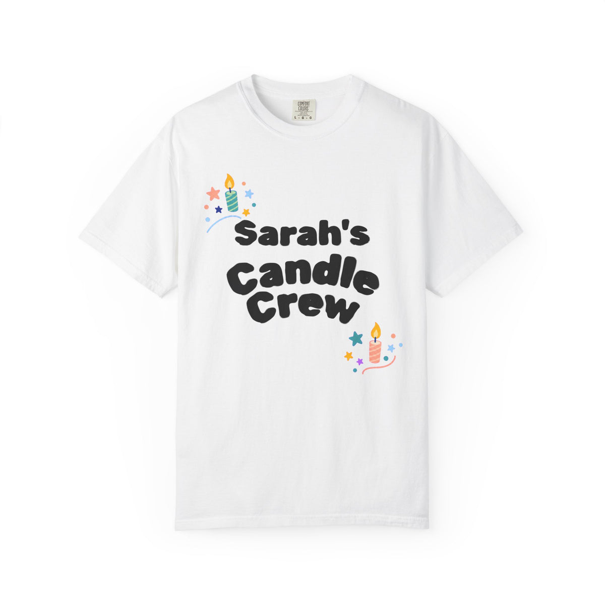 Candle Crew – Personalized Adult Relaxed Fit T-Shirt