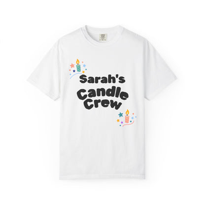Candle Crew – Personalized Adult Relaxed Fit T-Shirt