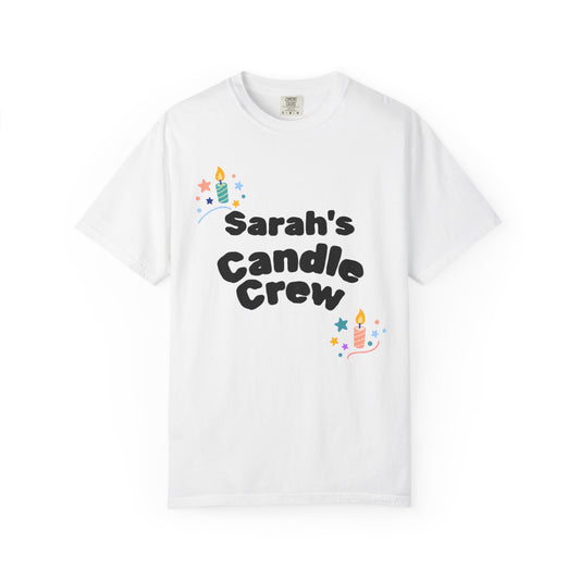 Candle Crew – Personalized Adult Relaxed Fit T-Shirt