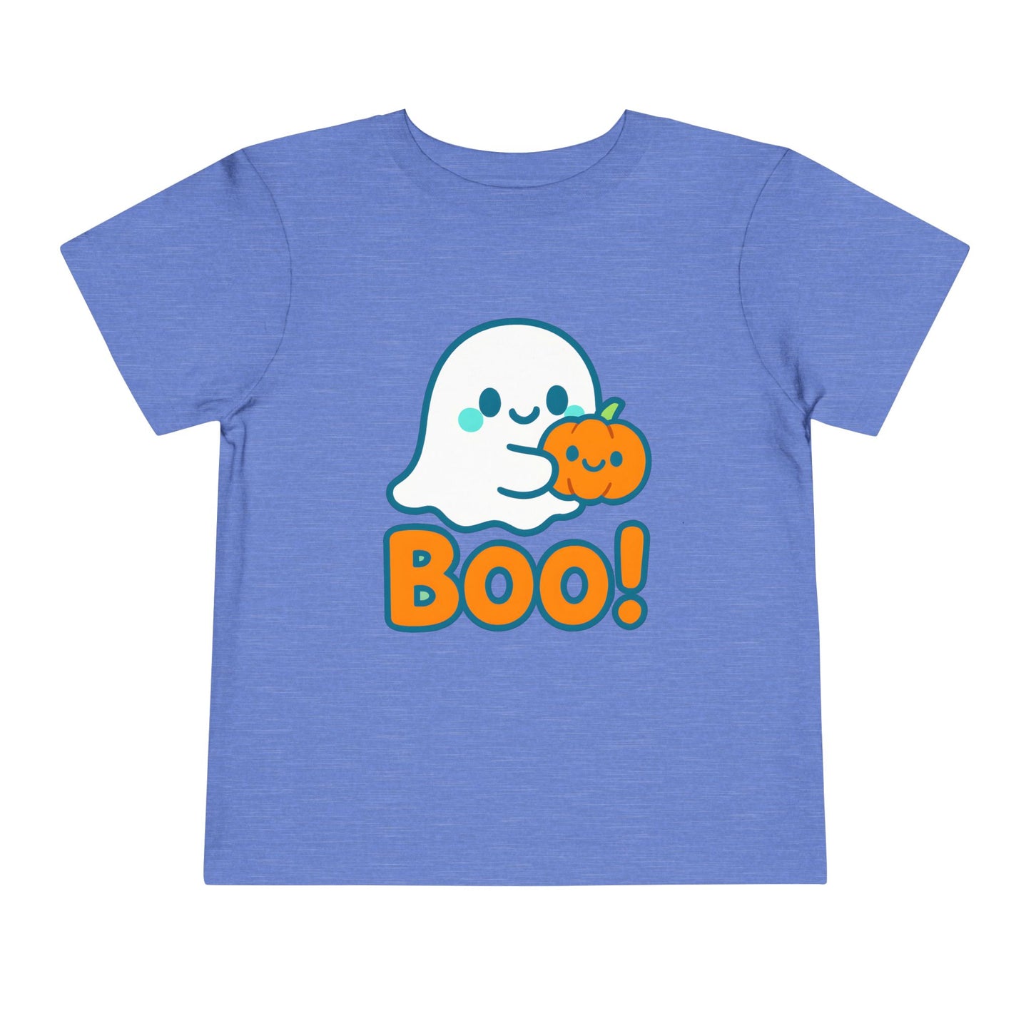 Ghost & Pumpkin Toddler Halloween Tee