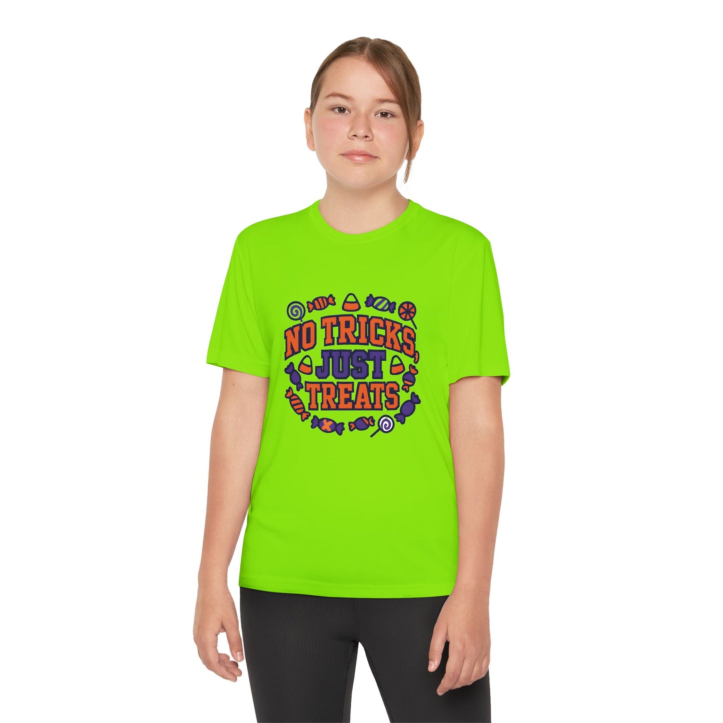 No Tricks Just Treats - Youth Halloween Tee