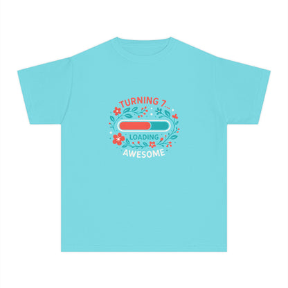 Turning 7… Loading – Kids Relaxed Fit T-Shirt