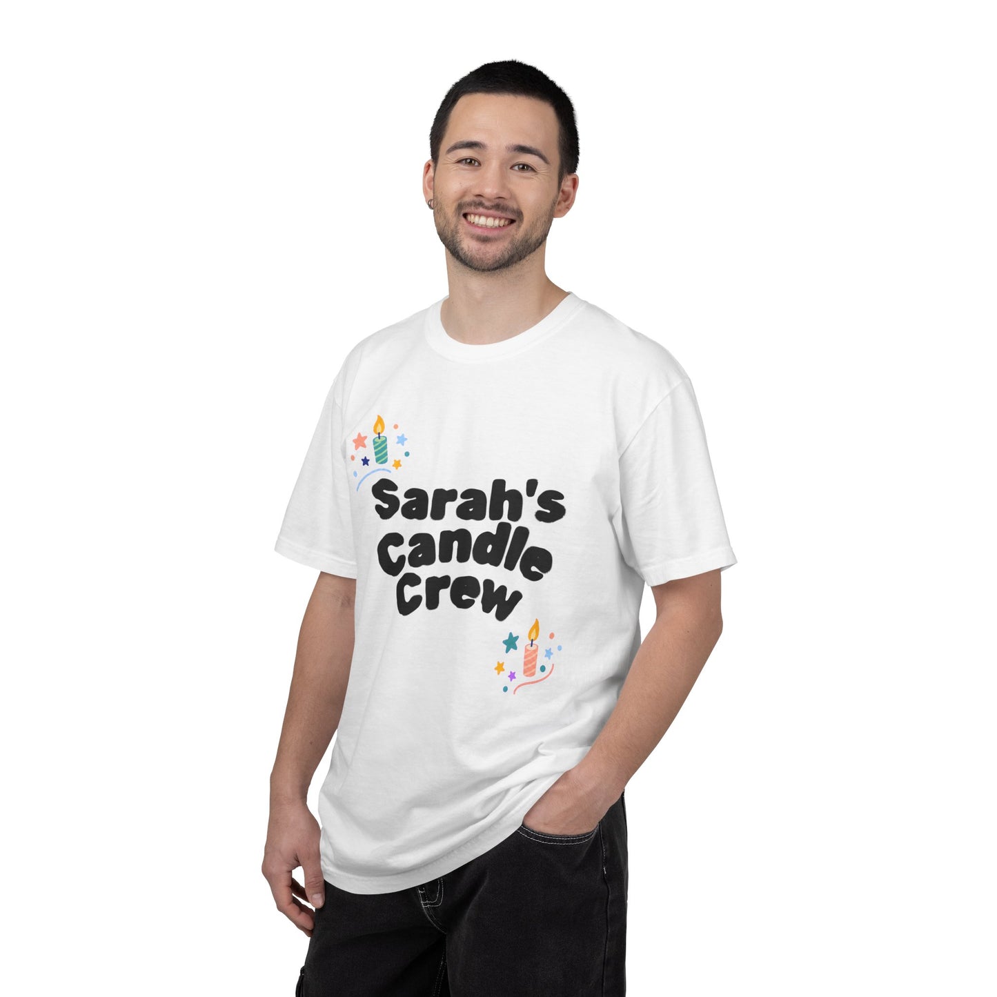 Candle Crew – Personalized Unisex Garment-Dyed T-Shirt