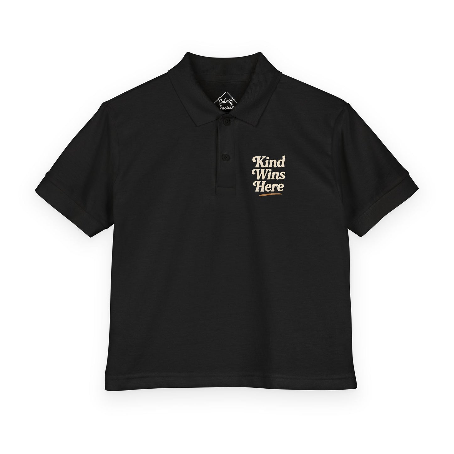 Kind Wins Here – Kids Classic Polo Shirt