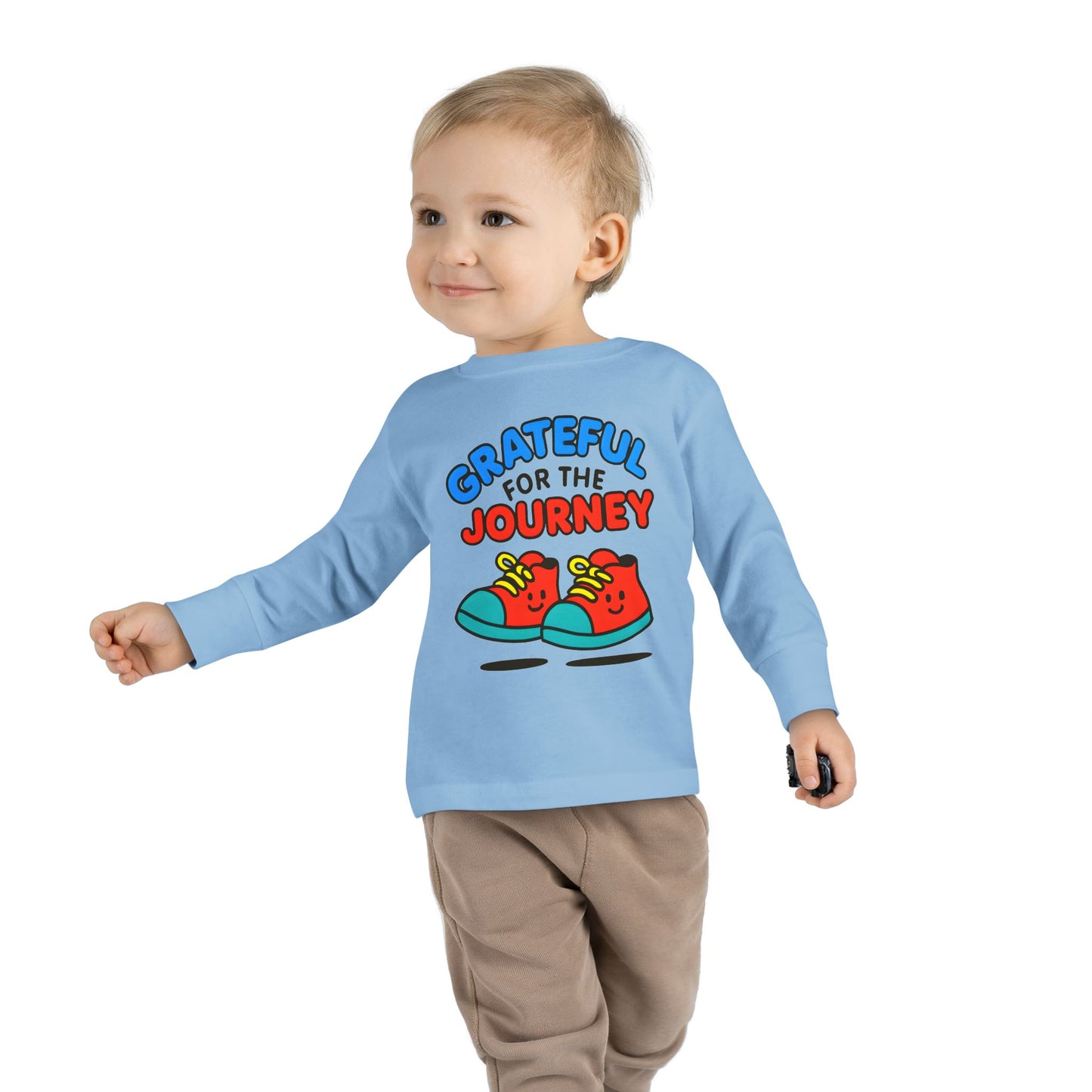 Grateful for the Journey Toddler Long Sleeve Tee