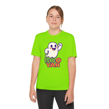 Youth Ghost Tee with Boo Yah Design