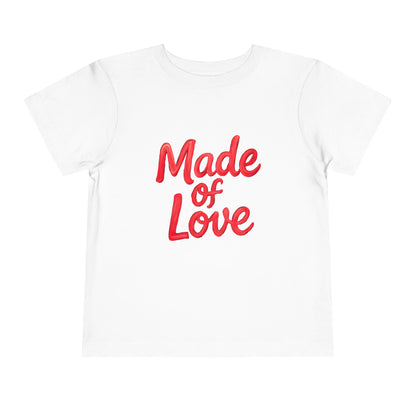 Made of Love – Toddler Soft Cotton T-Shirt
