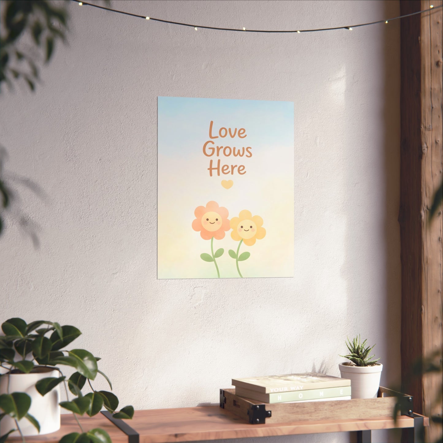 Love Grows Here – Fine Art Poster